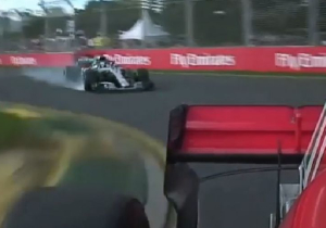 VIDEO: De strijd tussen Vettel en Hamilton in Australië