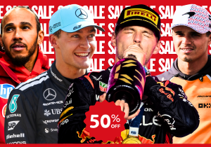 F1 Store HALF-PRICE sale enters final days