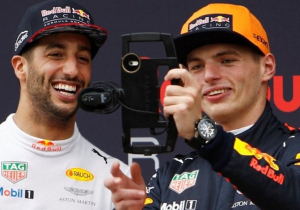 Horner: 'Verstappen en Ricciardo in staat Hamilton uit te dagen'