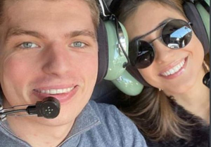 Max Verstappen en vriendin in stijl richting teamweekend Oostenrijk