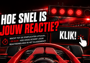 Ben jij net zo snel als Verstappen? Test hier je reactiesnelheid!