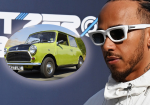 Hamilton onthult: 'Ik rijd niet graag zelf, ik heb een Mr. Bean-auto'