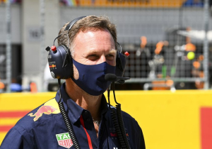 Horner verdedigt Albon: "Ironisch dat Lewis hem twee keer het podium kostte"