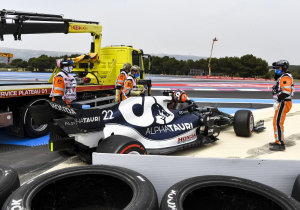 Tsunoda krijgt nieuwe versnellingsbak en vloer, moet GP Frankrijk vanuit pitlane starten