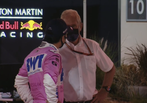 Ricciardo advises Perez to give "softened" Marko "a cuddle"