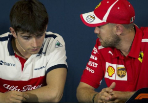 Leclerc 'honoured' by Vettel praise
