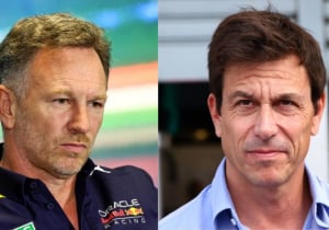 Horner HITS BACK at Wolff after shock Verstappen claim