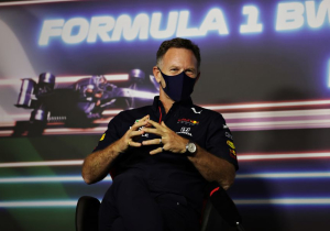 Horner blijft onverminderd positief: "Lag nooit aan Verstappen als hij uitviel"