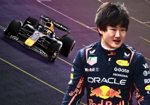 Yuki Tsunoda goes in REVERSE during bizarre 'race start' at Brazilian Grand Prix