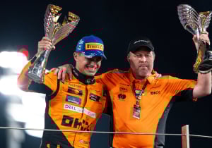 'What a wimp!' Zak Brown pokes fun at Lando Norris over F1 title celebrations