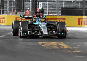 Russell pakt pole voor GP Las Vegas, Gasly grote verrassing op drie, Verstappen vijfde