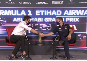 Horner hekelt 'Mercedes media machine': "Hebben het verhaal van 'mad Max' gecreëerd"