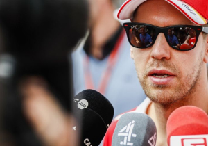 Vettel looft Ricciardo: 'De tijd van Daniel kwam niet in gevaar'
