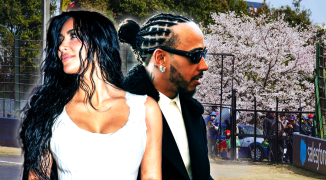 Lewis Hamilton spends time with Kim Kardashian and her son ahead of Japanese GP