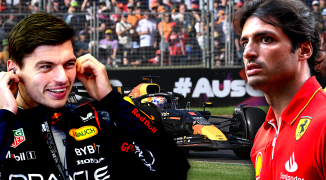 Sainz pone en RIESGO a Verstappen