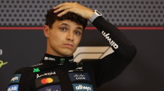 Lando Norris embarrassment after wall collision at Spanish Grand Prix
