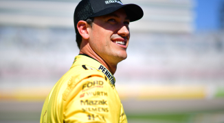 Joey Logano reacts to breaking NASCAR tie with 'great friend'