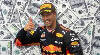 Daniel Ricciardo's $194m worth sees him beat fellow F1 star in new rich list