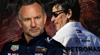 Christian Horner rivalry prompts X-rated jibe from Toto Wolff