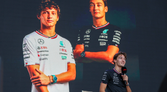 Mercedes evalúa a Antonelli y Russell en el GP de Arabia Saudita