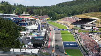 Dit is de voorlopige startopstelling voor de Grand Prix van België