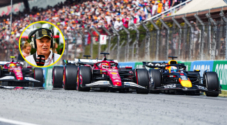 Windsor wijst naar 'levensgevaarlijke' touché: "Met 330 km/u stuurde Leclerc op Verstappen in"