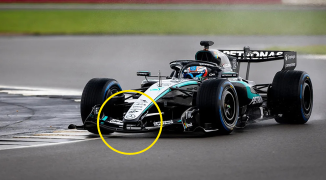 Mercedes wijkt af van de standaard bij bevestiging actieve aerodynamica