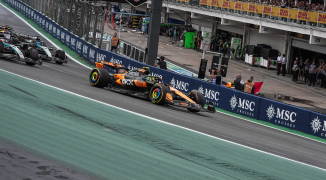 F1 Sprint Results: Lando Norris survives late scare to hold off surprise driver in Brazil