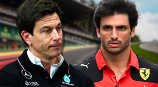 Sainz COQUETEA con Mercedes