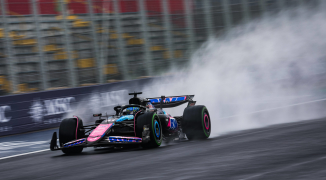 Ocon leidt dubbelpodium Alpine in nat São Paulo: 'Auto werd makkelijker te besturen in de regen'