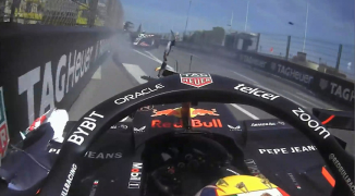 Así fue el CASTIGO para el culpable del choque de Checo