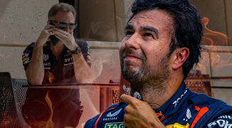 Horner verklaart achterstand Pérez op Verstappen: "Hij kon niks doen"