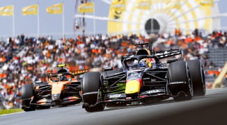 Antonelli de snelste tijdens training in Zandvoort, Verstappen zit er totaal niet bij