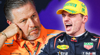 Brown geniet van humor Verstappen: "Zo'n dolletje hoort erbij toch?"
