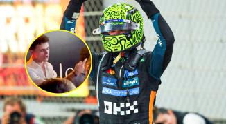 Norris belaagd door fan tijdens kampioenschapsfeest: 'Eruit!'