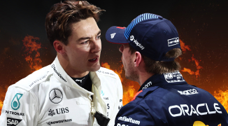 Albers over ruzie Verstappen en Russell: 'George is opgejut door aantal coureurs'