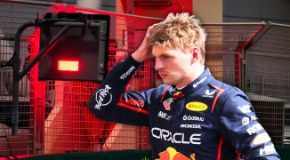 Max Verstappen goes OFF as red flag stops Barcelona testing