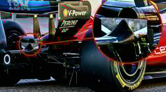 Ferrari pakt voordeel met vleugel achter uitlaat: andere F1-teams kunnen het niet ontwikkelen