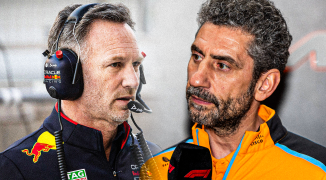 Horner "begreep niks" van bandenkeuze McLaren: "Zagen toen al dat die band waardeloos was"