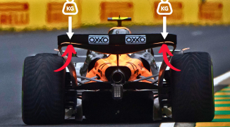 Teams tonen achtervleugels voor GP van China: Mini-DRS-systeem nog steeds aanwezig?