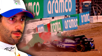Ricciardo señala al CULPABLE de su accidente en Japón