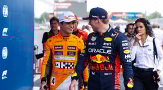 Villeneuve prijst Norris: 'Alsof hij weer tegen Verstappen vecht na emmer water in het gezicht'