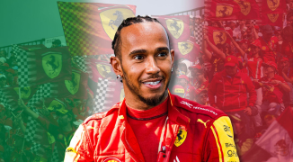 Hamilton kijkt onvrede over Ferrari kenbaar te maken middels 'like' op social media