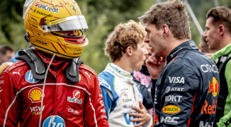 Hamilton kwam niet opdagen bij de stewards inzake incident met Verstappen