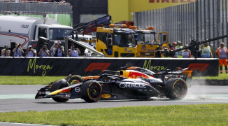 Norris woest op Verstappen na incident in Monza: 'Wat is deze idioot aan het doen?'