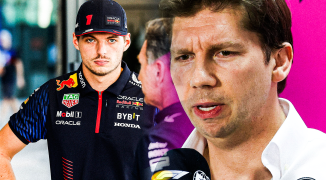 Vowles sneert richting Verstappen: 'Als dat Max was, dan had hij je uitgeschakeld'
