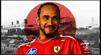 Lewis Hamilton turns up in $5 MILLION Ferrari for Japanese GP
