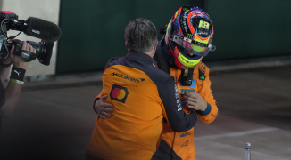 Opmerkelijk moment Brown in Qatar: "Je ziet Piastri ook denken, wat kom jij hier doen?"