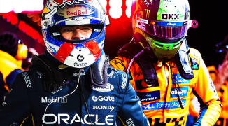 Verstappen over Norris in Vegas: "Goed geprobeerd, maar hij focuste zich te veel op mij"