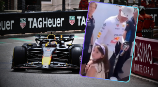 Penelope klampt zich vast aan Verstappen voor GP Monaco: "P, ik moet racen"